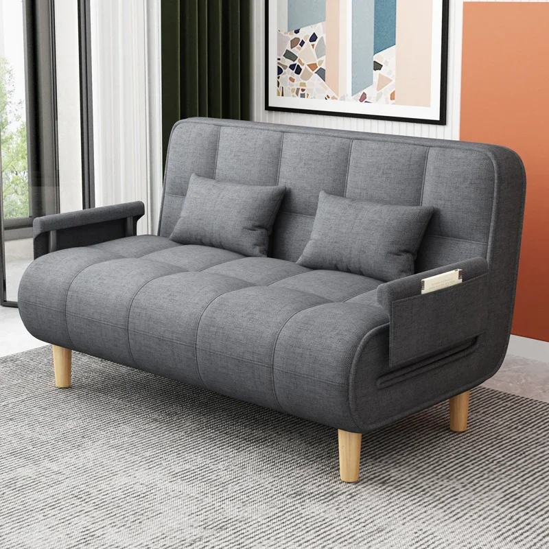 

Wood Legs Vintage Sofa Bed Foam Sponge Designer Reading Loveseat Sofa Dining Divano in Legno Massello Design Home Furniture