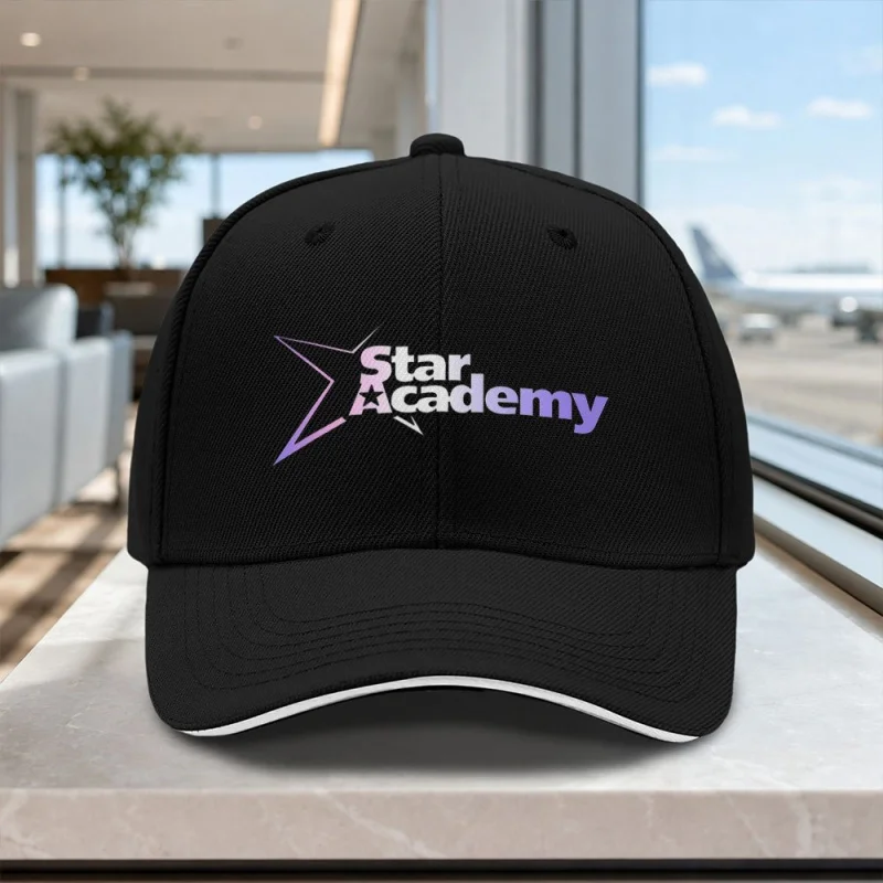 Star Academy Adjustable Baseball Cap Lightweight Printed Unisex Hat for Outdoor Weddings and Parties