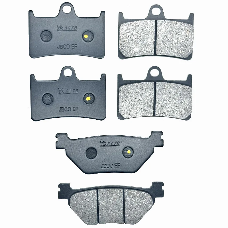 Motorcycle Front & Rear Brake Pads For BMW S1000RR S1000RR Nissin Caliper 2021 2022 2023 2024