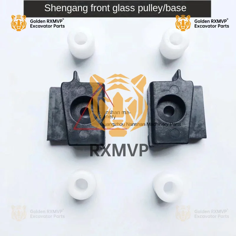 For Kobelco SK SK200/210/250/260-8 Super 8 Front Glass Pulley Ball Base Excavator