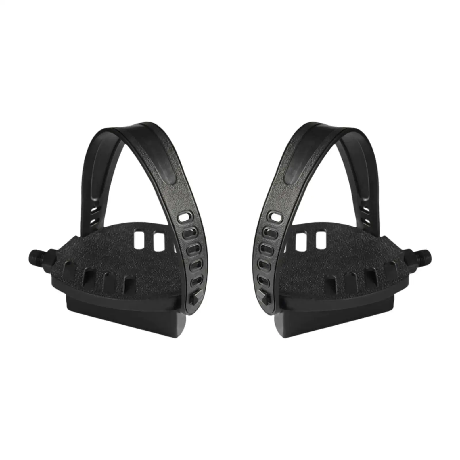 2x دواسات دراجة التمرين معدات اللياقة البدنية خفيفة الوزن مع حزام دواسات ركوب الدراجات الداخلية لقطع غيار الدراجة الداخلية #2