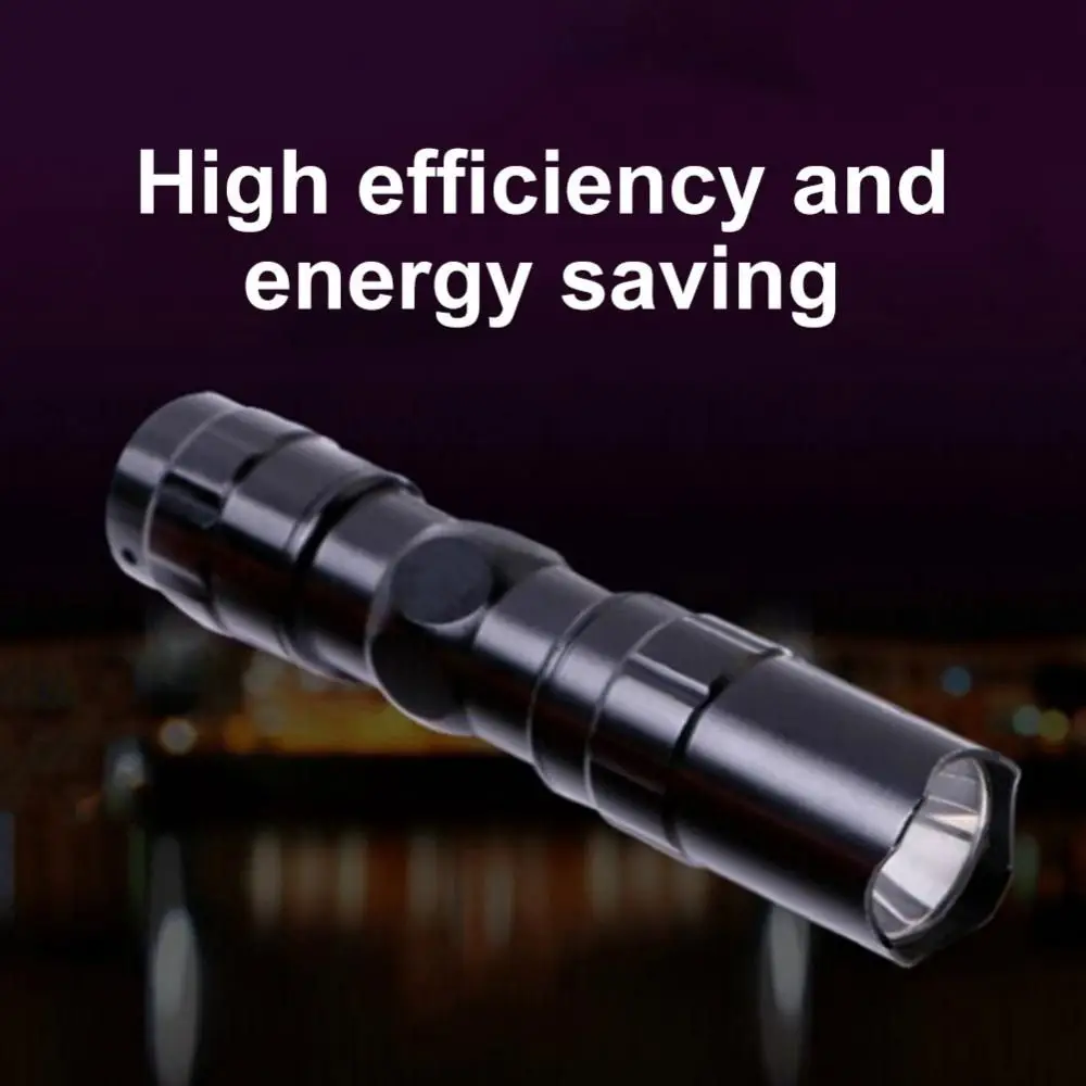 Bright Ultra Bright Waterproof Use Battery No Zoom Outdoor Flashlight Portable Flashlight Touch Flash Light LED Mini Flashlight