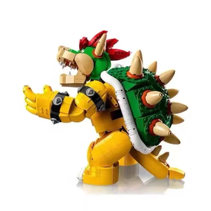 2807 pcs Mighty Bowser ใช้งานร่วมกับ 71411 ชุดอาคารโครงการสําหรับผู้ใหญ่เด็กของขวัญ Block Constructor อิฐของเล่น