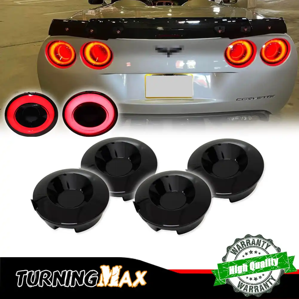 Red LED Car Taillamps Rear Tail/Brake Lights Running/Position Lights Signal Lights Assembly For Chevrolet Corvette C6 2005-2013