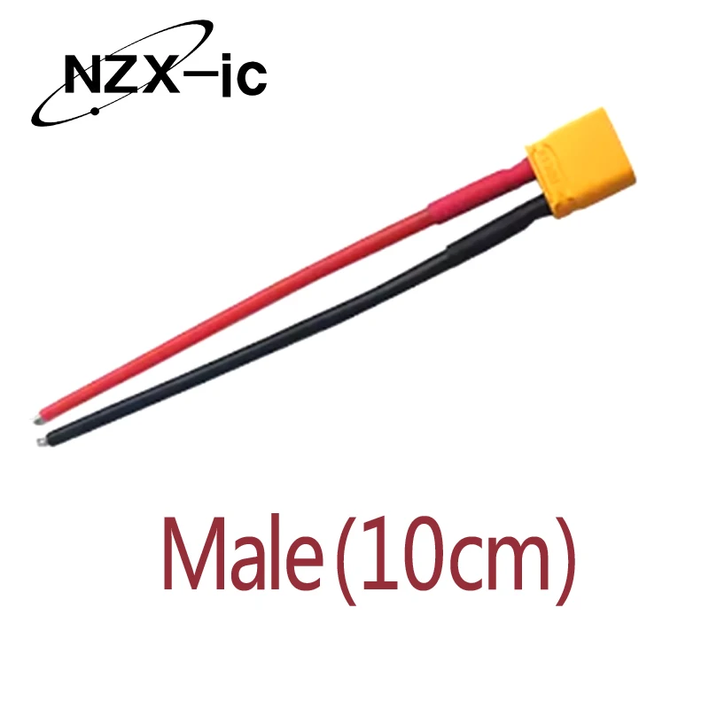 2PCS/LOT XT30U Plug, Amass Genuine Original Lithium Battery Plug, Hobby Motor Plug, Energy Storage   18AWG