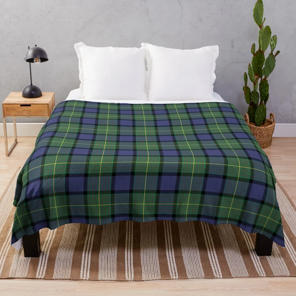 

Clan Muir Tartan Throw Blanket Picnic Bed covers Blankets