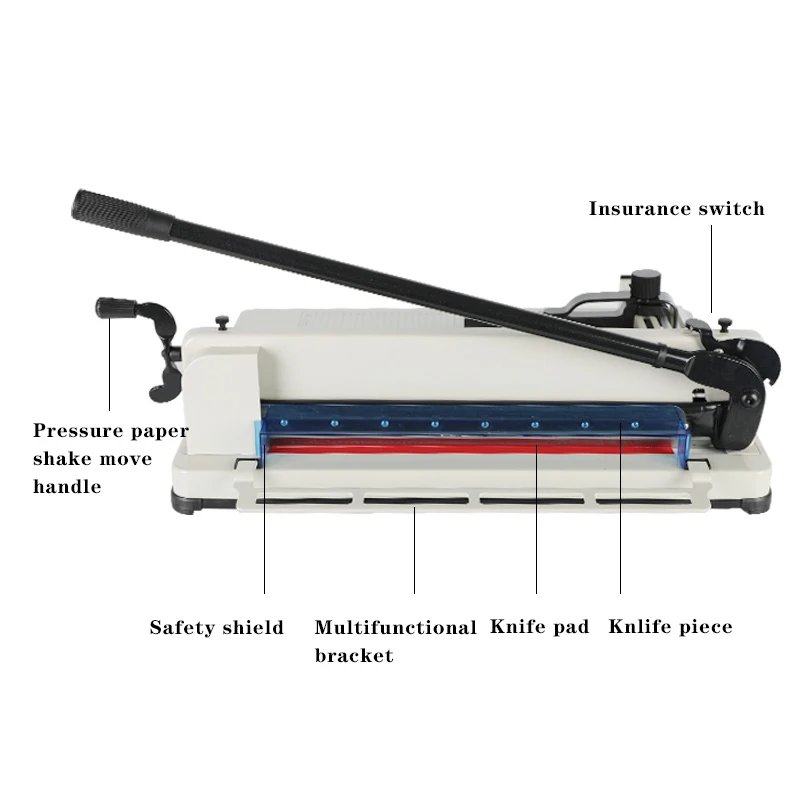 858 сверхмощный резак ручной Тип a3 стальной фотопечать кожевенный резак для бумаги маленький настольный резак для бумаги ПВХ