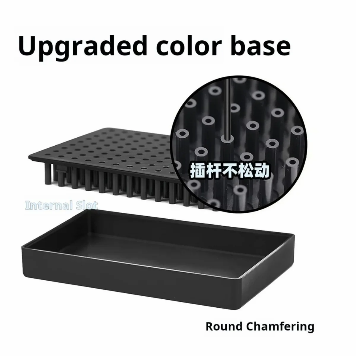 Model Spray Painting Stand Base with 10pcs Metal Flexible Clips Gundam Model Alligator Clip Stick for Gunpla Model Making Kit