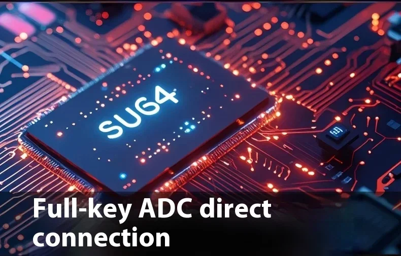 

Everglide Su64 клавиатура с магнитным переключателем, проводная механическая клавиатура, 8000 Гц RT0,01 мм, игровая клавиатура, аксессуары для ПК из алюминиевого сплава