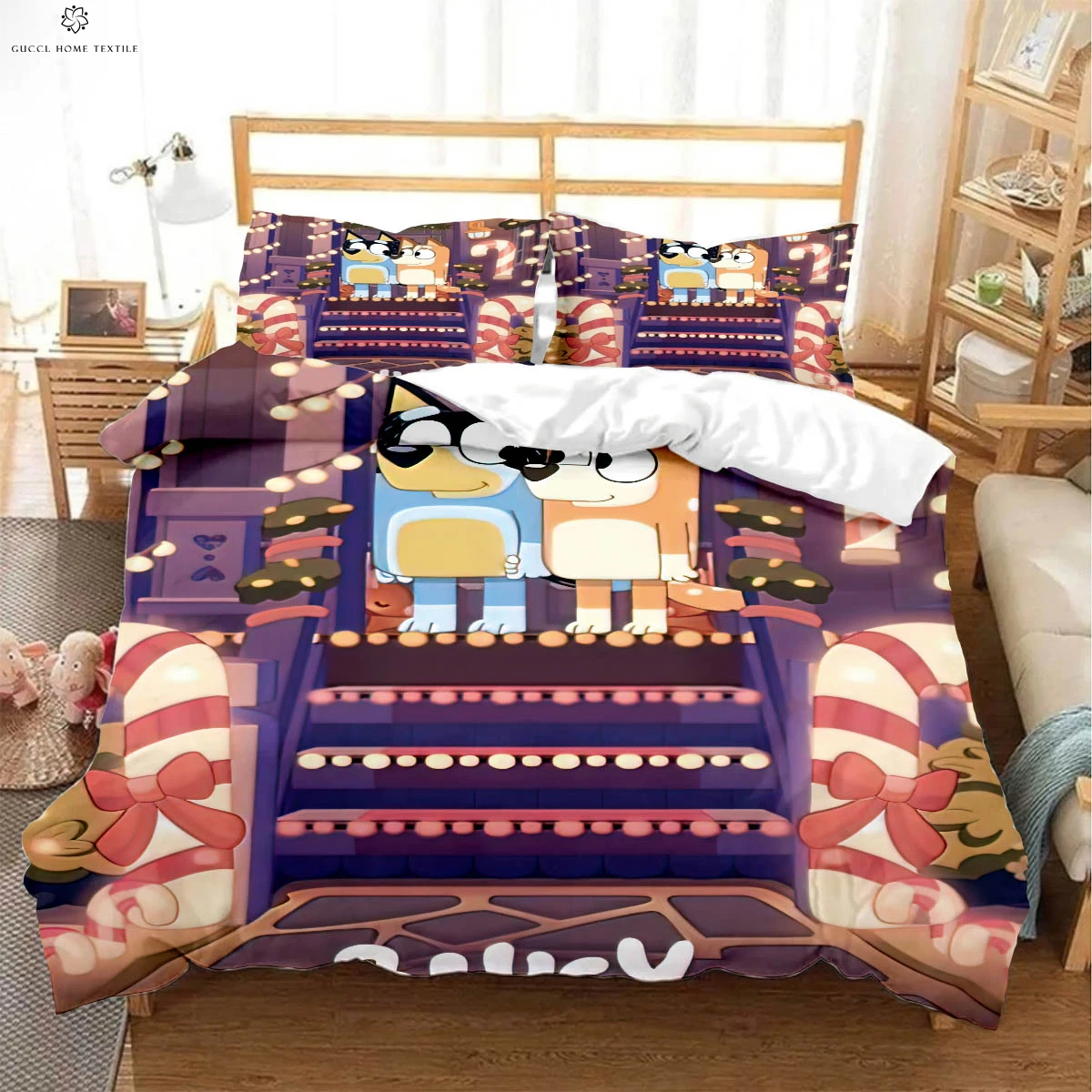 

Cute Cartoon Printed Quilt Cover Bedding Set Exquisite Set Bedspread Bedspread Set Bedding Set Luxury Birthday Gift