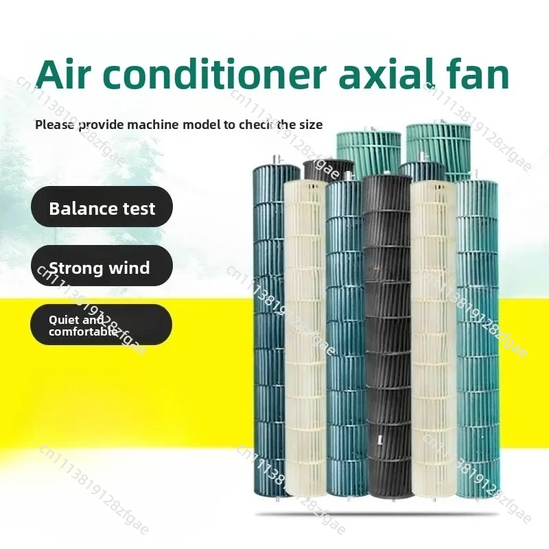 Suitable for Midea Air Conditioner Fan Blade Indoor Unit Crossflow  Blade   Fan Wheel Fan Roller Wall-mounted Unitwind wheel view 2