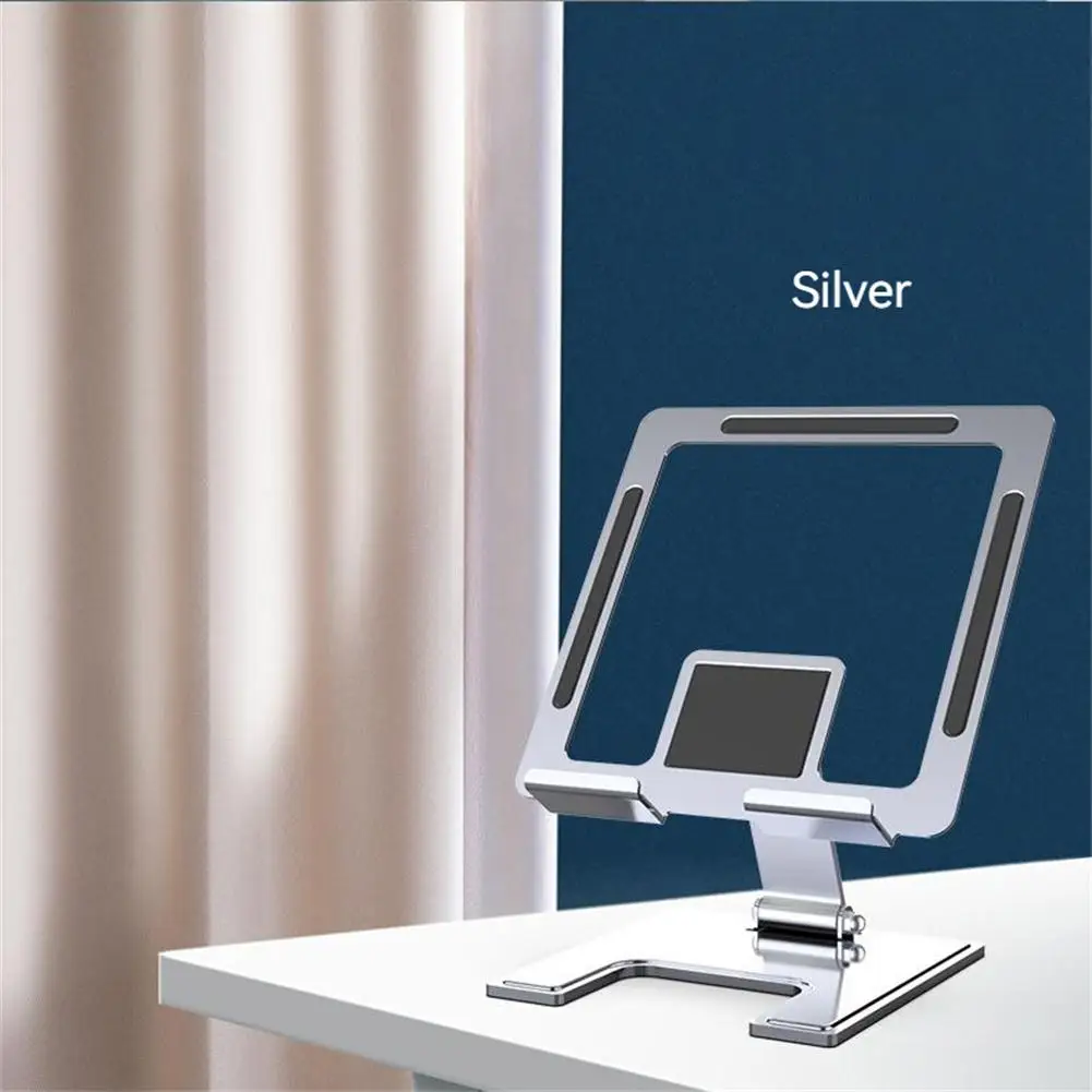 Support pliable réglable pour ordinateur portable, tablette, téléphone portable, support rapide, bureau à domicile, T17