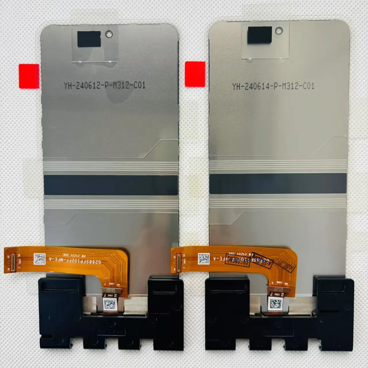 6.9"Original For ZTE Nubia Flip 5G 2024 LCD Display Screen frame+Touch Panel 6.9" For ZTE Nubia Flip2 5G A404ZT NX732J 2025 LCD image 2
