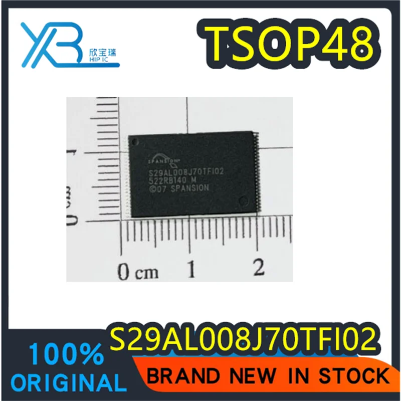 

(5/50 pieces) S29AL008J70TFI02 S29AL008J70TFIO2 TSOP48 New original 8Mb NOR FLASH flash memory chip storage IC spot delivery fas