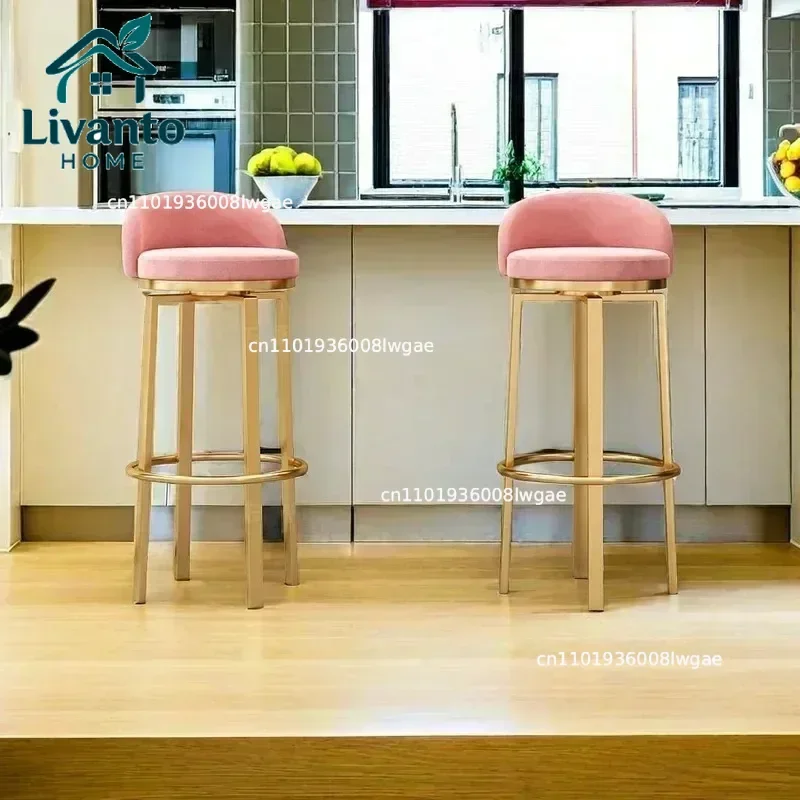 

Waiting Make Up Cafe Chair Kitchen Counter Stools Modern Minimalist Bar Stool Nordic Kitchen Sillas Para Comedor Home Furniture