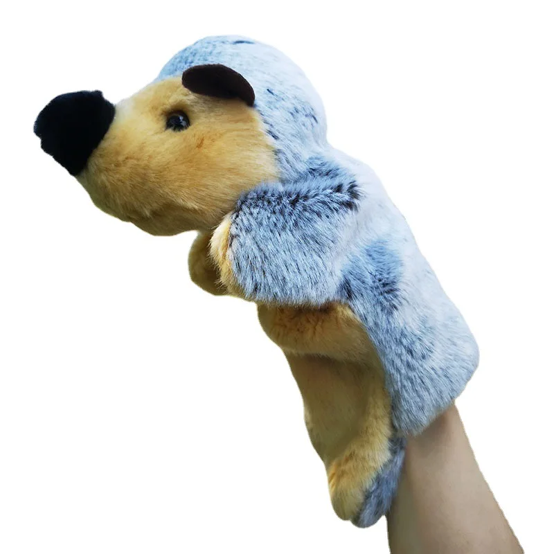 Plush Toys Hand Puppets Animal Shapes Children's Dolls Hedgehogs