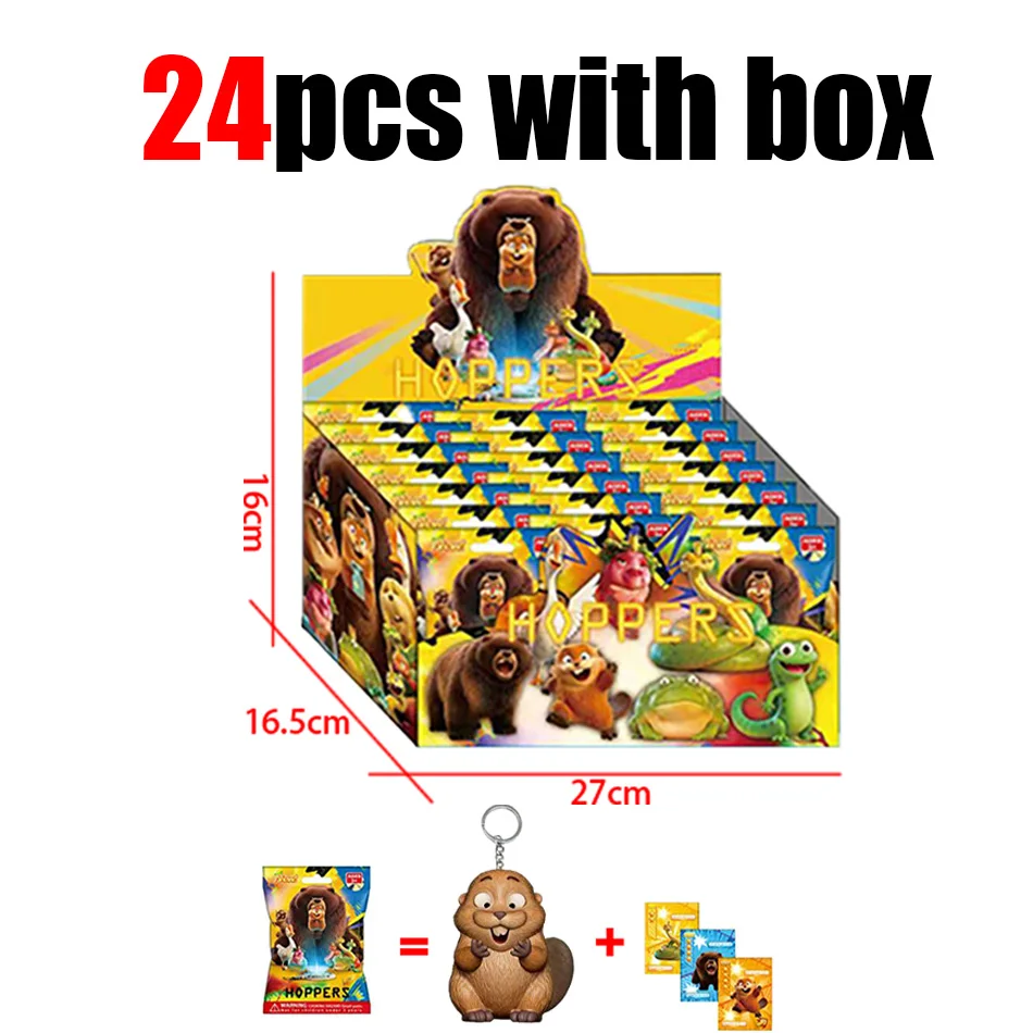Nuovo Anime Beaver Transformation Project Hoppers Blind Box Action Figure Portachiavi Ciondolo Borsa Modello Bambola Giocattolo Regalo per Bambini