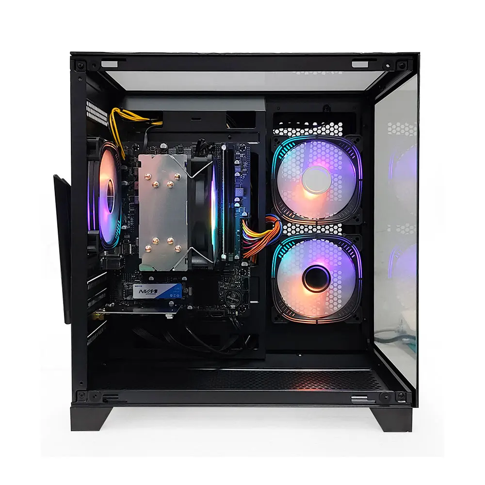 Hot-selling Desktop Core I7 Rx580 8g Ddr5 Ram 32gb Ddr4 Ssd 1tb Rgb Fan Gamer Pc Gaming Computer Cases & Towers Full Set