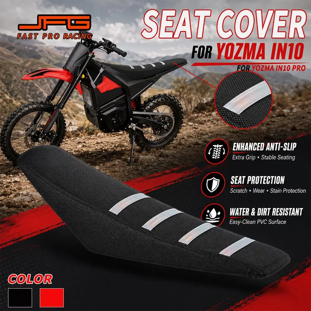 Motorcycle Holographic Version PVC Seat Cushion Cover Protector For Yozma IN10 Pro Electric Dirt Bike Replacement Parts E-Bike