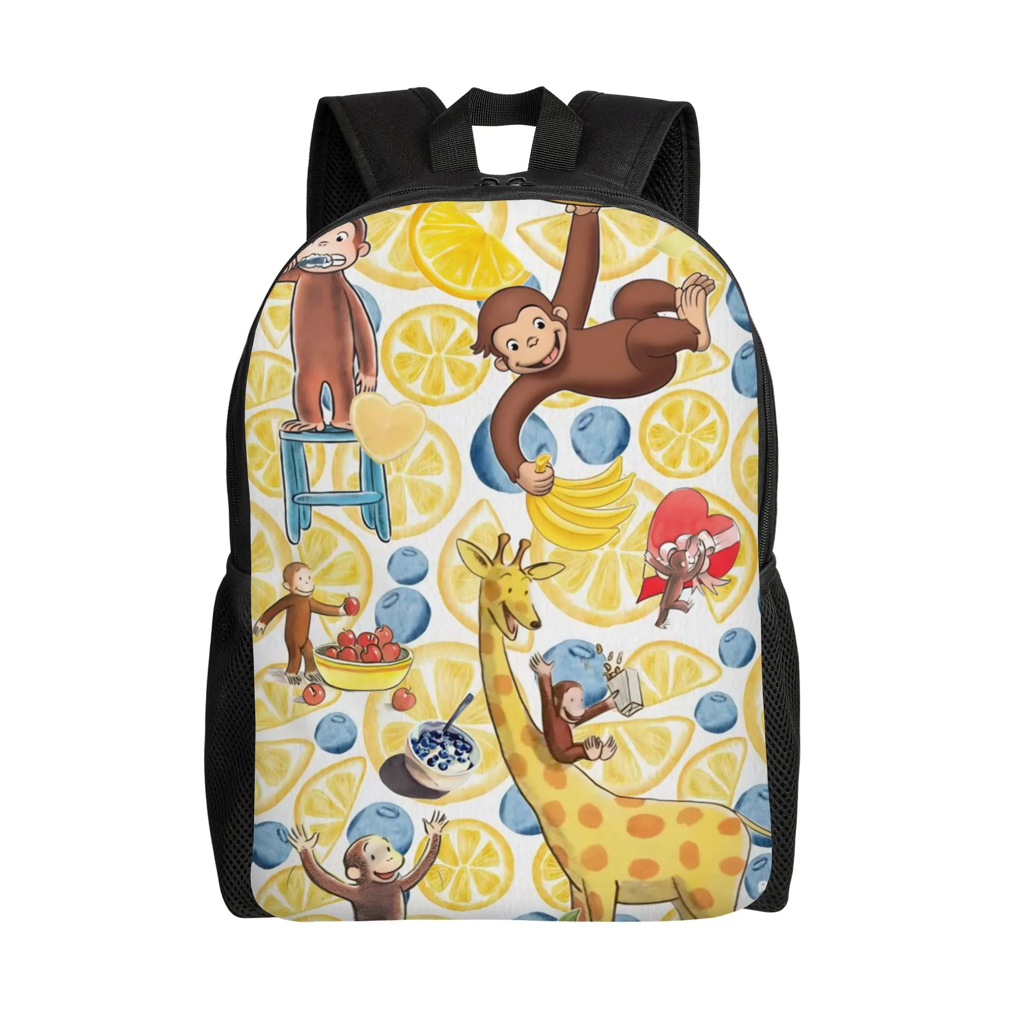 Curious George African Monkey  Little Kid Backpack for Girls Boys Toddler Kawaii Preschool Backpacks School Bag