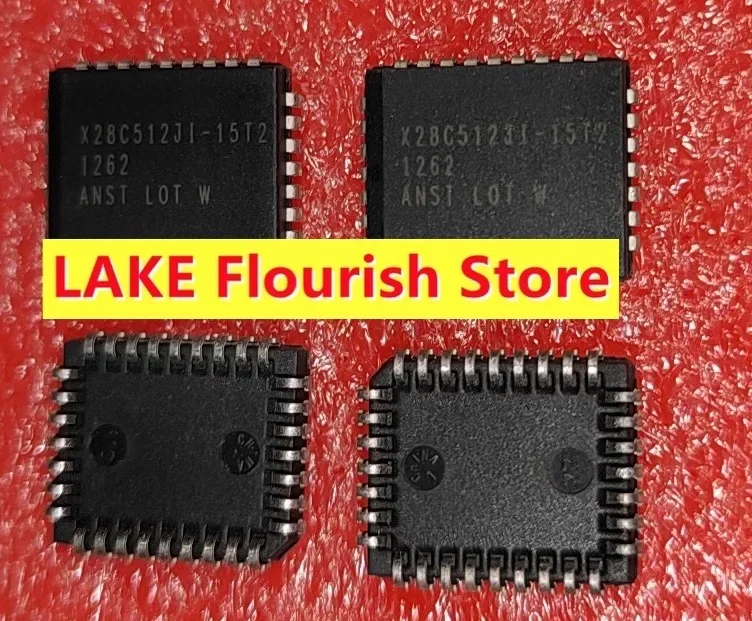 

5 unids/lote X28C512JI-15T2 PLCC X28C512J en stock