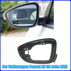 Side Mirror Housing Frame  Mirror Covers For Volkswagen Passat B7 CC Jetta MK6 Exterior Parts Automobiles Parts