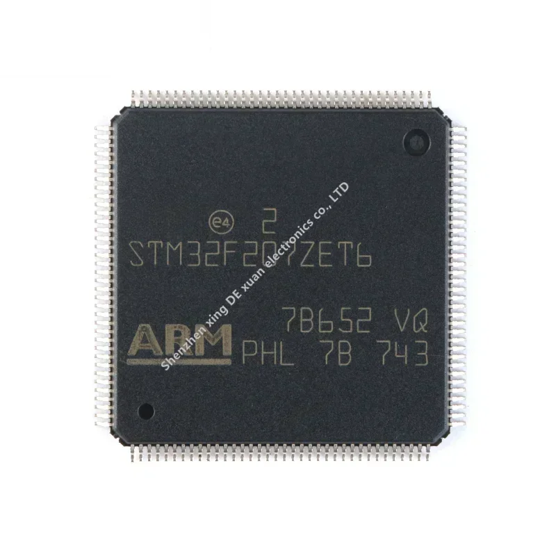 Original STM32F207ZET6 LQFP-144 ARM Cortex-M3 32-bit microcontroller MCU Design of Integrate Circuit