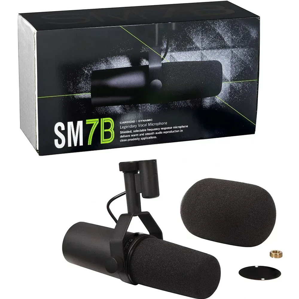 copy sm7b cardioid studio microphone dynamic vocal studio broadcast microphone sure shur micro sm7b