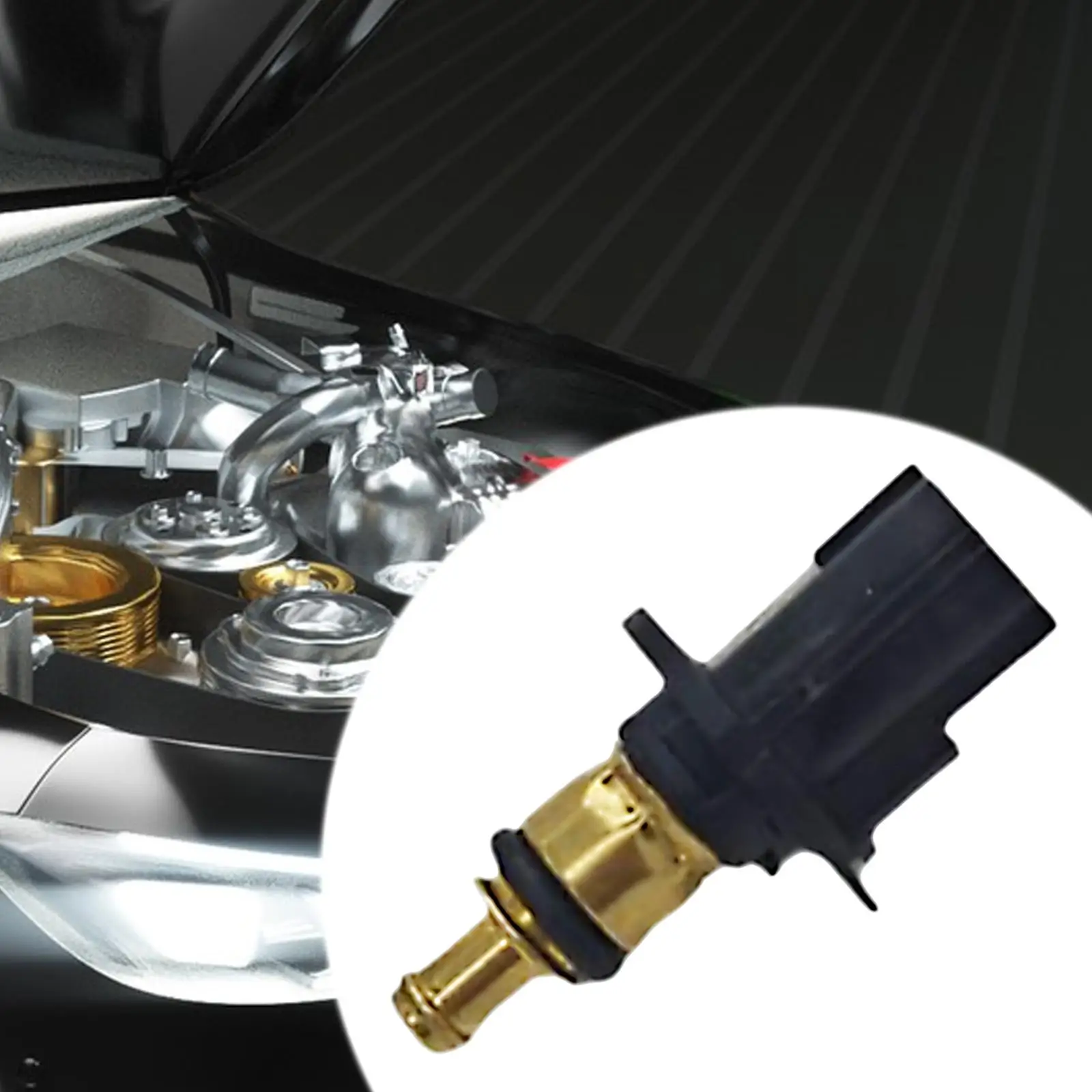 مستشعر درجة حرارة المبرد المعدني طقم تبريد السيارات لاستبدال جيب باتريوت دودج رحلة المنتقم 5033313AA #4