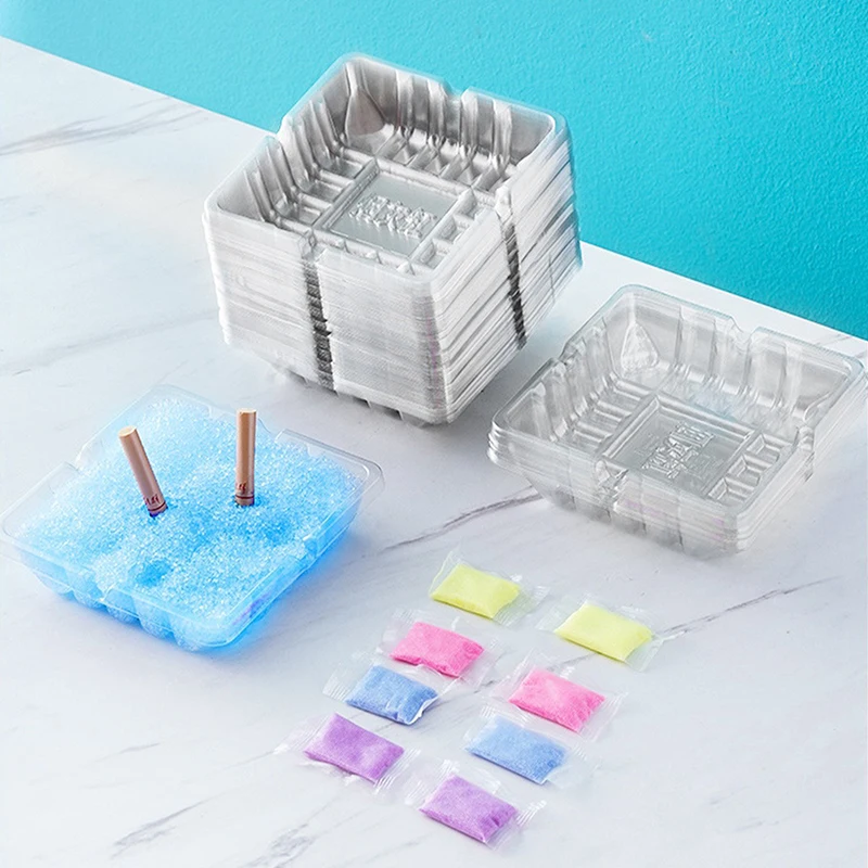 10/30/50 adet Tek Kullanımlık Küllük Duman Giderme Kum Duman Kokusunu Kaldırmak Aile Uygun Tek Kullanımlık Pratik Küllük