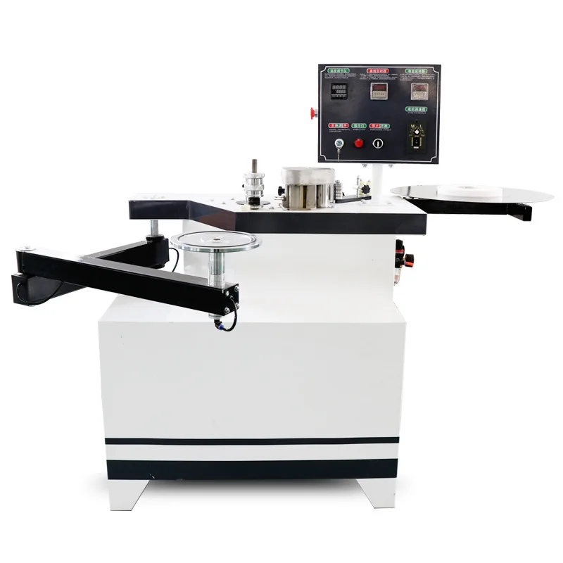 Special-shaped edge banding machine curved straight rocker arm edge banding machine home improvement woodworking