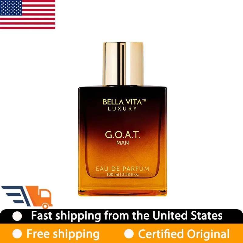 

BellaVita Goat Man Eau de Parfum Spray for Unisex 100 ML Luxury Persistent Woody Pheromones Natural Perfume 3.4 Ounce