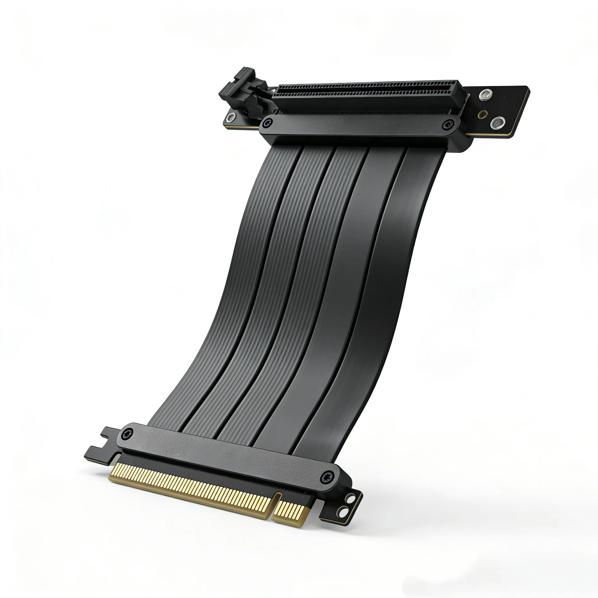 Full Speed 4.0 PCIE X16 Riser Cable Graphics Card Extension Cord PCI Express Lossless Shielded Extender Antijam GPU AXYB