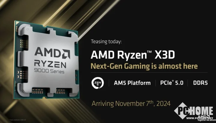 Origina novo amd ryzen 7 9800x3d/r9 9900x3d/r9 9950x3d soquete am5