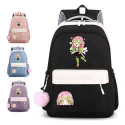 Mochila escolar de dibujos animados de Kanroji Mitsuri, Bolsa Escolar Harajuku, mochila de Anime de alta calidad, mochila escolar Kanroji Mitsuri