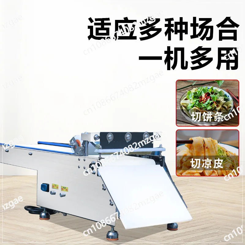 Imitation manual noodle cutting machine desktop cutting bare strip  desktop shredding small powder cutting cold skin machine