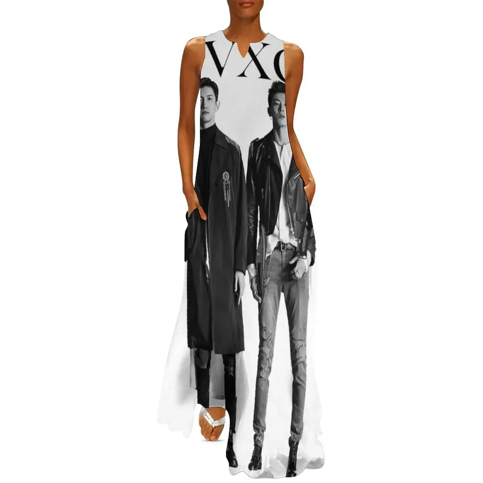 

TVXQ Long Dress elegant women's dresses for wedding Dress vintage cocktail dresses elegant dress