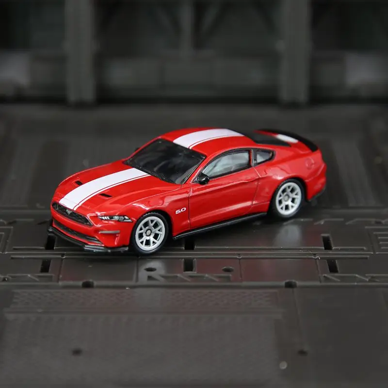 CCA 1:64 Simulation Ford Mustang 2018 GT Alloy Car Model Exquisite Ornament Collection Desktop Decoration Gift - view 6
