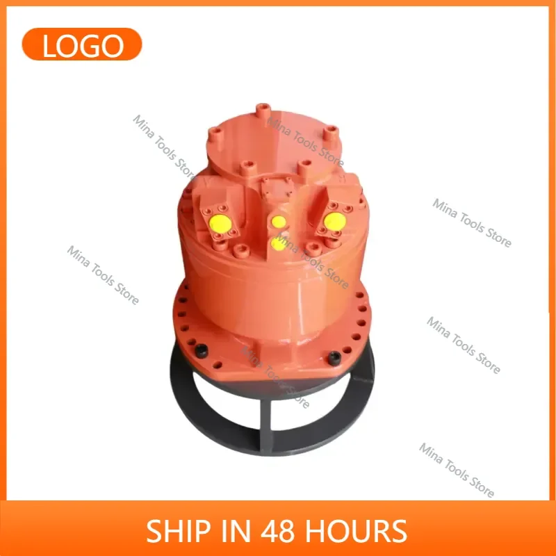 Poclain MS50 Hydraulic Piston Drive Motor-Cast Iron Low Speed High Torque
