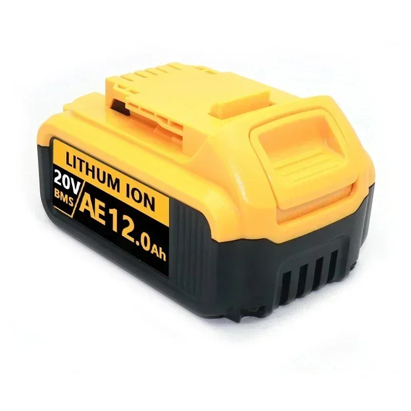 20V DCB200 12000mAh Replacement Li-ion Battery for DeWalt DCG405 DCB205 DCB201 Power Tool Battery 20 Volt MAX With Charger