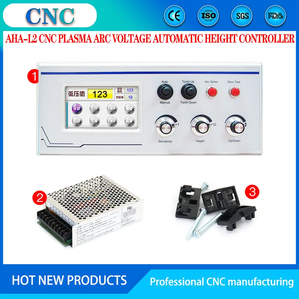 

AHa-L2 CNC plasma arc voltage automatic height adjustment CNC flame plasma cutting gun height automatic tracking