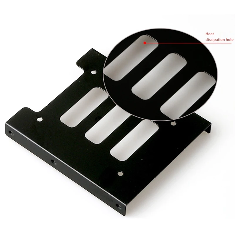 Multi-Function Solid State Drive SSD Bracket, Hard Disk Cage, fácil de usar, 2,5 a 3,5