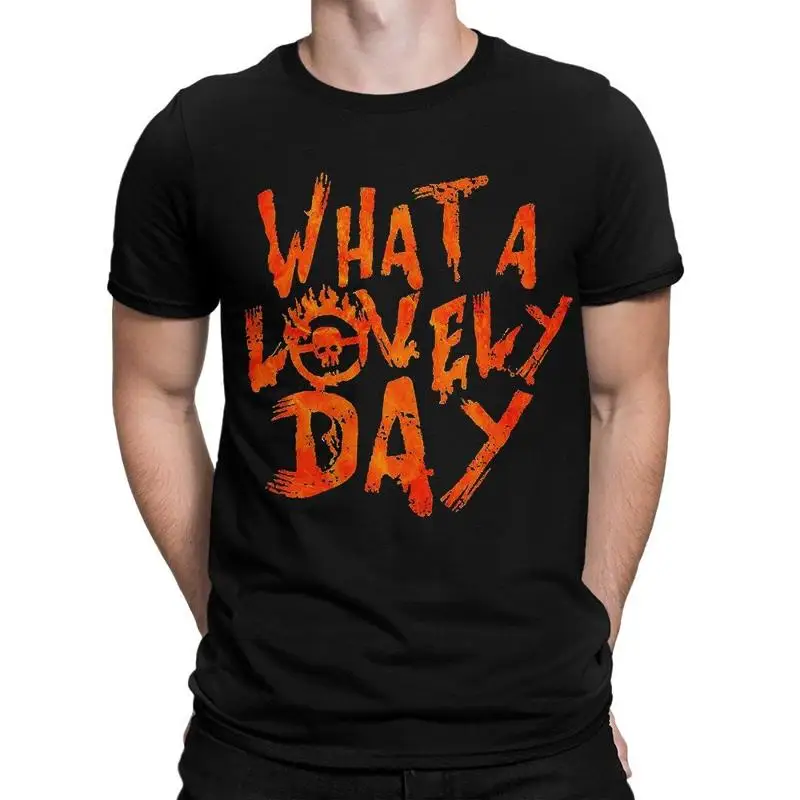 تي شيرت Mad Max What A Lovely Day مقاسات 100 قطن blc 209