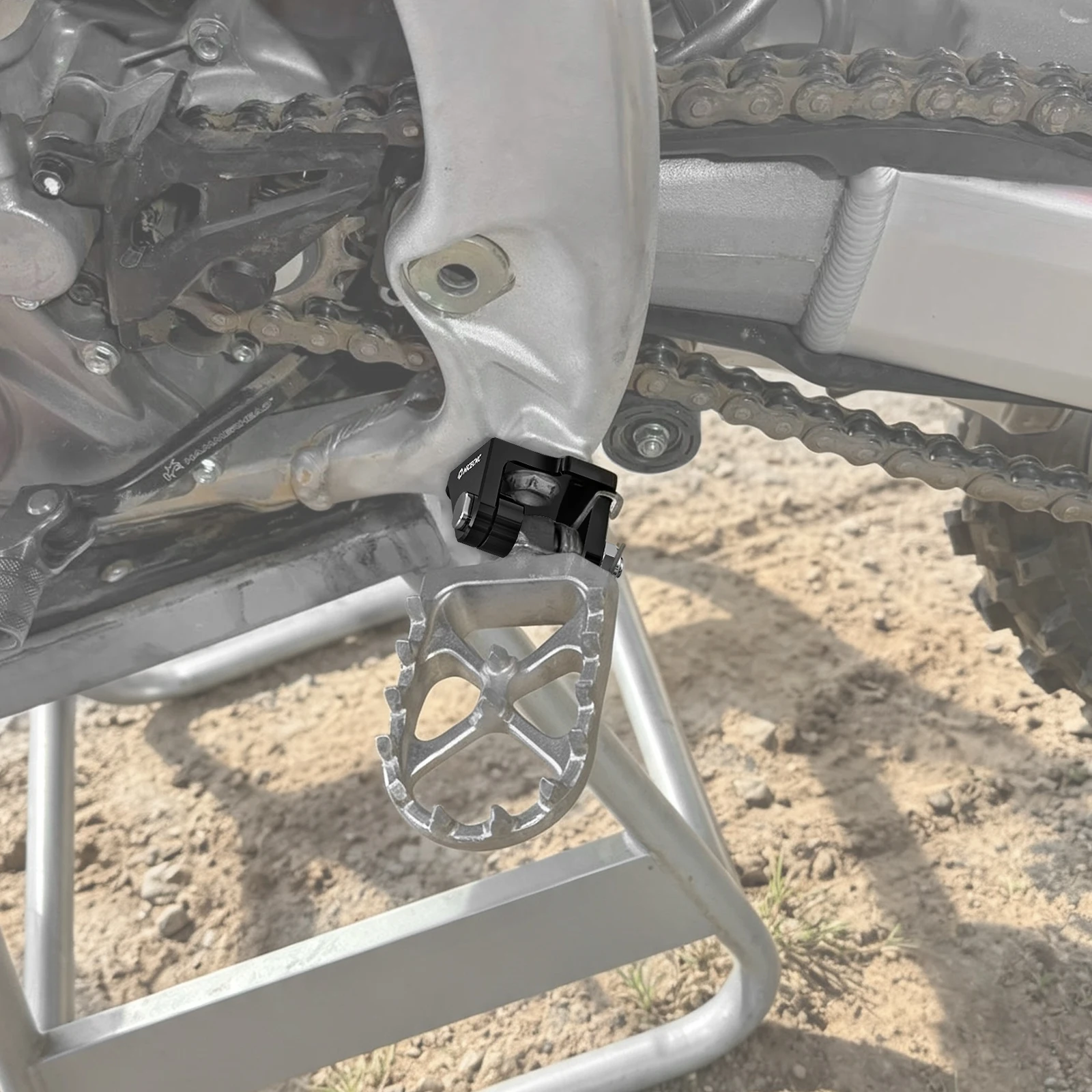 NICECNC Für 2016-2026 Honda CRF250R CRF450R Versetzte Fußrastenhalterungen CRF250RWE CRF450RWE Works Edition 2025 2026 – Detail 9