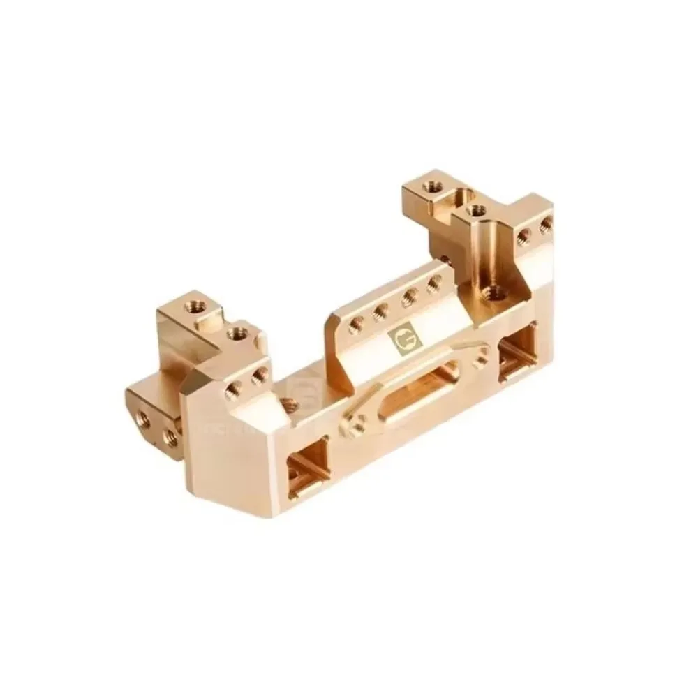 

1PC GRC TRX4 G2 Multifunctional Servo Front Copper Bracket with Built-in Servo Winch Bracket # GAX0031D