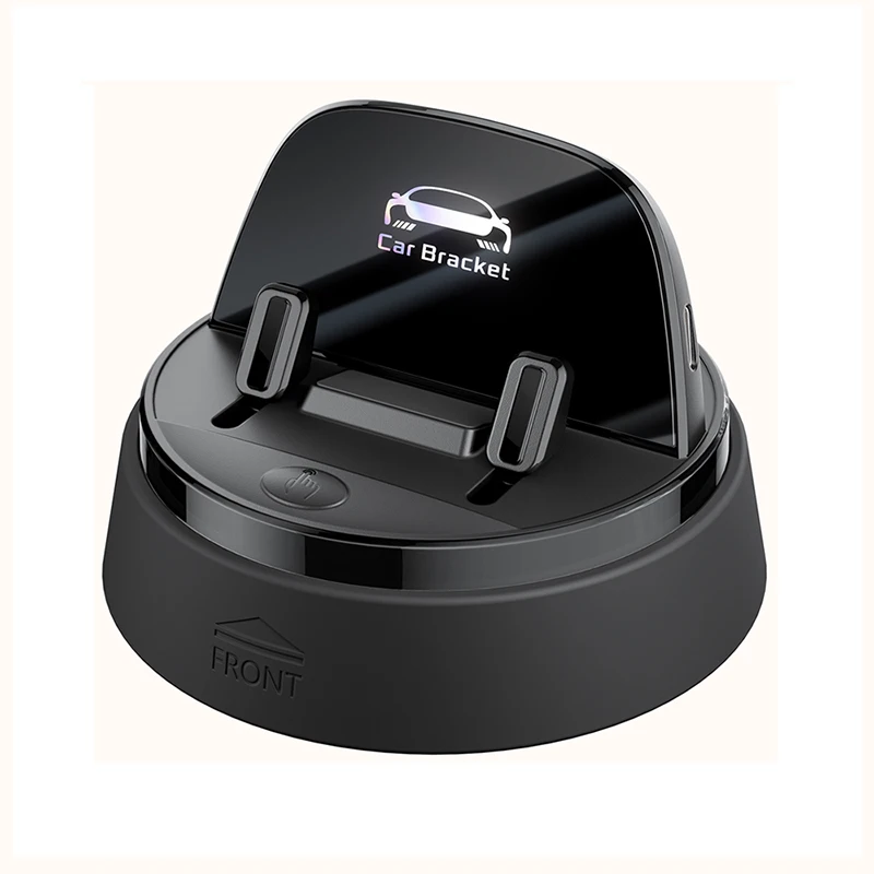 

Electric Dashboard Car Phone Holder 360° Rotation Touch Control Phone Stand Cell Phone Holder for Car Dashboard