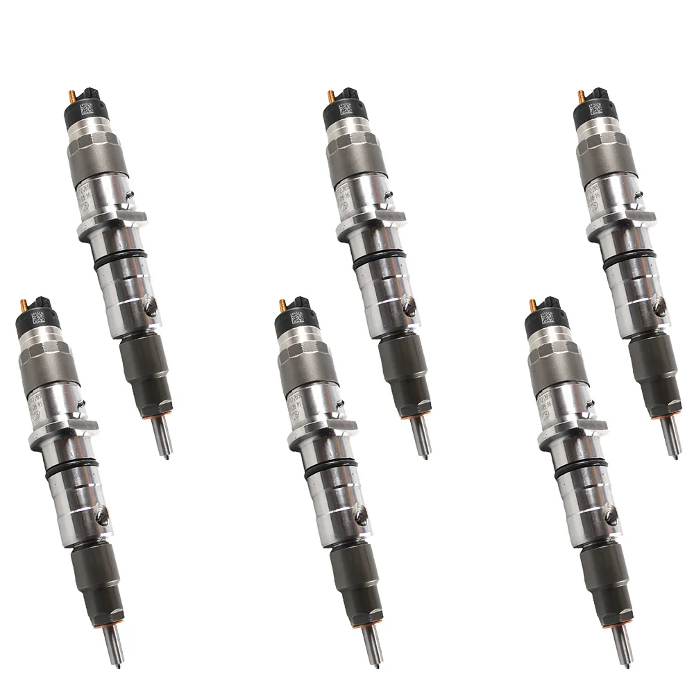 

6PCS Fuel Injector 0445120305 For Komatsu SAA6D114E5 SAA6D114E-6 Engine PC360-10 PC390-10 D65EX-17 D65EX-18 HB365LC-3 Excavator