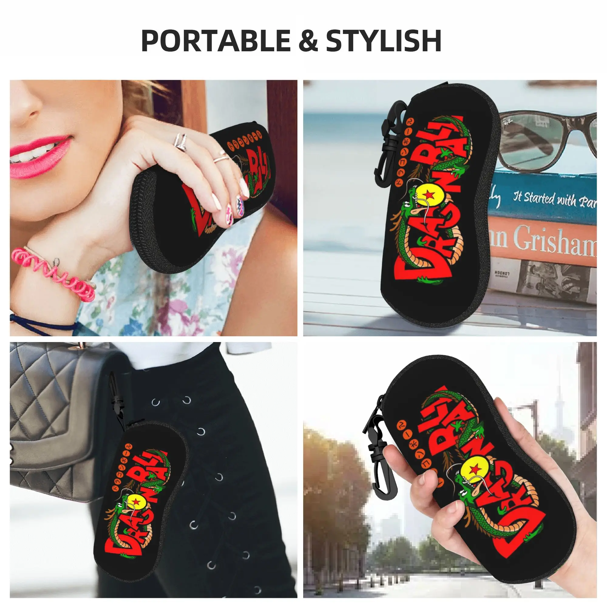 Shenron D-Dragon B-Ball Logo Glasses Case Portable  Shell Eyeglasses Case Sunglasses Box - view 6