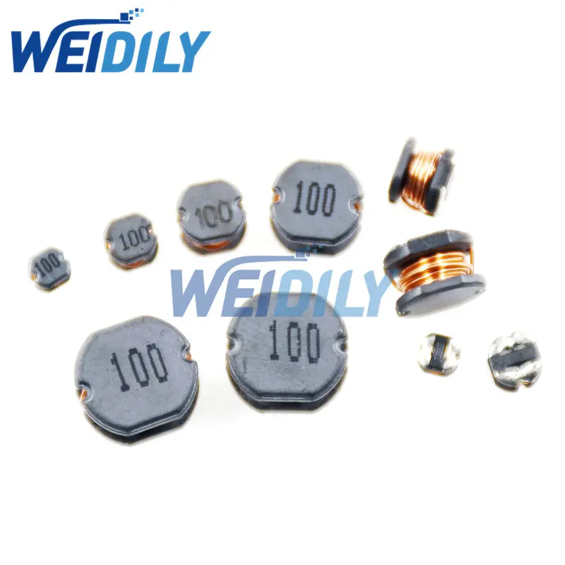 10PCS SMD Power Inductor CD54 5*5*4mm 2.2UH 3.3UH 4.7UH 6.8UH 10UH 22UH 33UH 47UH 68UH 100UH 220UH 330UH 470UH Inductance