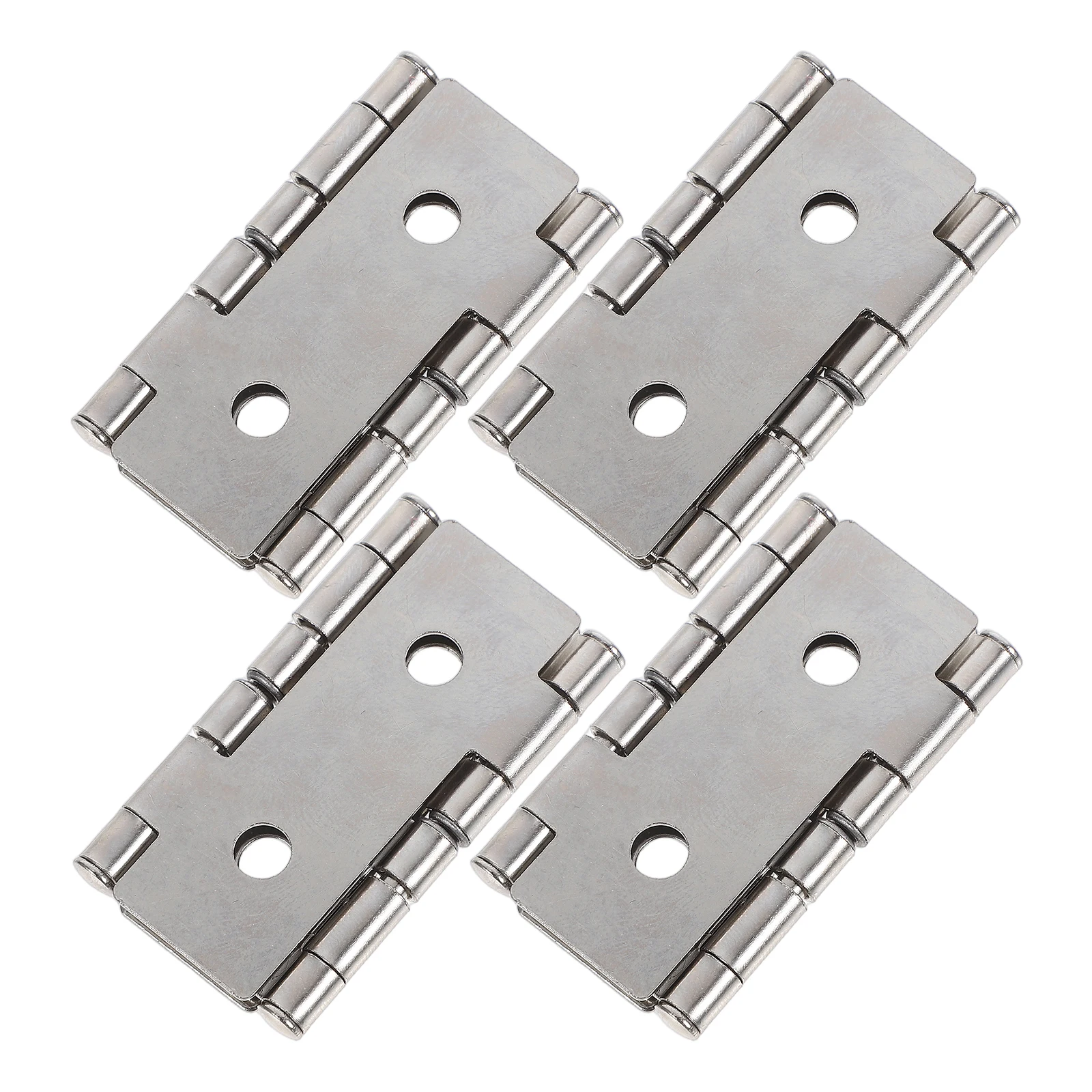 

4 set 4 Sets Square Iron Connector Retro Vintage Cabinet Hinges Metal Accessories For niture Stable Flat Hinge Easy